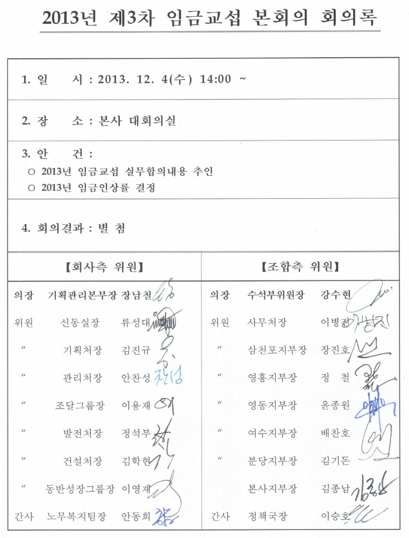 131204-13년 제3차 임금교섭 대표교섭 회의록-01-서명지.jpg