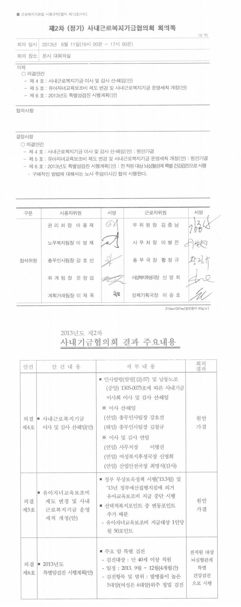 130611-제2차 사내복지기금협의회 결과.jpg